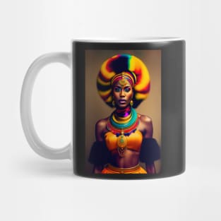 Colorful tribal queen 2 Mug